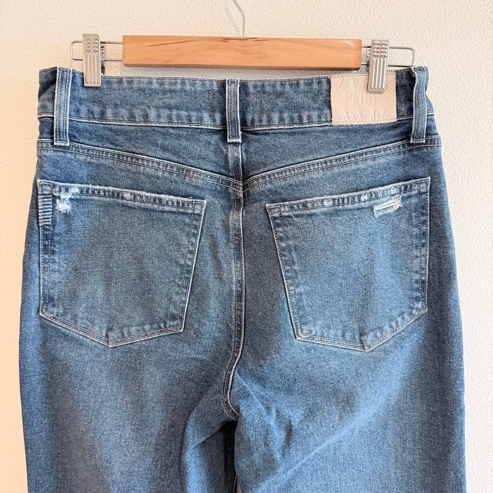 PAIGE Sasha Wide Leg Jean Lovejoy Distressed Size 29 - Picture 9 of 11